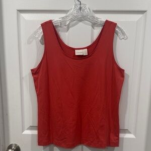 Chico's Vibrant Red Tank Top